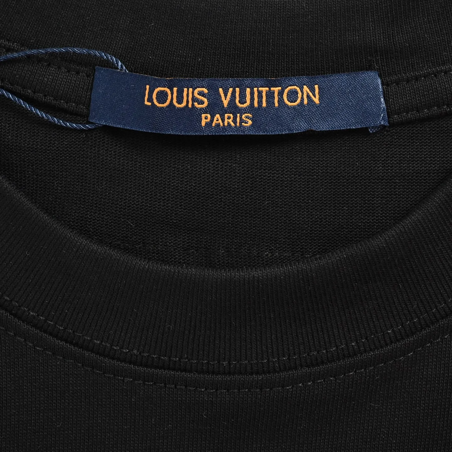 Louis Vuitton/Louis Vuitton colorful three-flower embroidered short sleeves